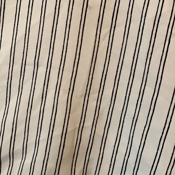 LOFT Striped Strappy Off The Shoulder Blouse - Picture 3 of 6